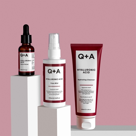 Q+A Hyaluronic Acid spray refrescante para rosto