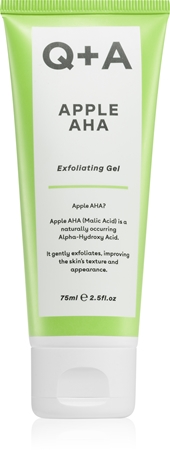 Q+A AHA Apple exfoliační čisticí gel