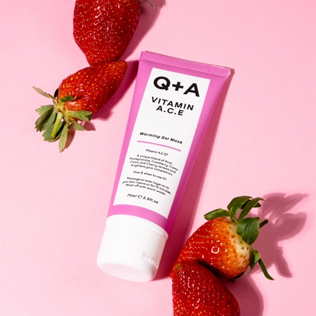 Q+A Vitamin A. C. E gel maska za obnavljanje lica s vitaminima A, C, E