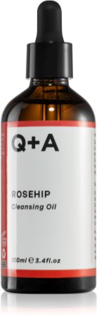 Q+A Rosehip óleo de limpeza apaziguador