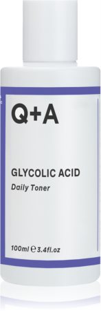 Q+A Glycolic Acid sanftes Peeling-Tonikum mit AHA