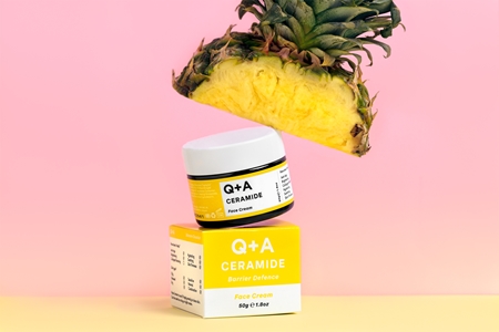 Q+A Ceramide smoothing face cream with ceramides