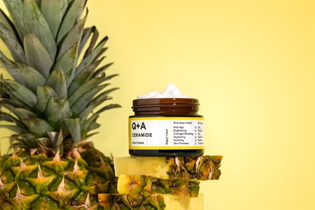 Q+A Ceramide smoothing face cream with ceramides