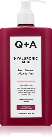 Q+A Hyaluronic Acid drėkinamasis kūno losjonas