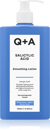 Q+A Salicylic Acid loción corporal con efecto alisante