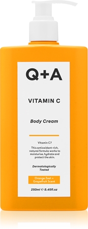 Q+A Vitamin C Lysnende kropscreme
