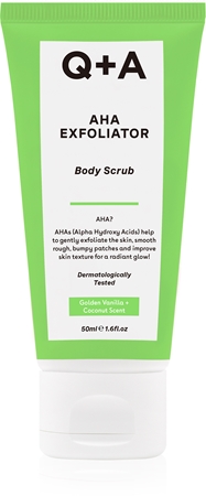 Q+A AHA Exfoliator Body Scrub With AHAs