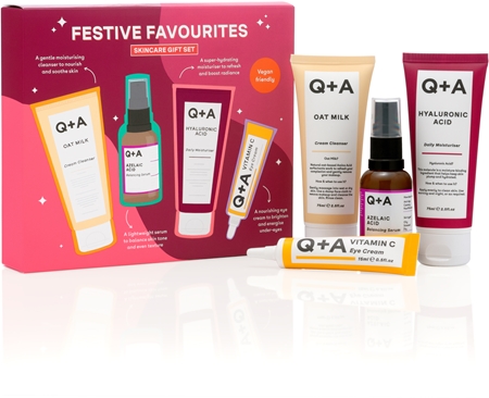 Q+A Festive Favourites dovanų rinkinys veidui