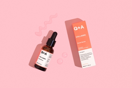 Q+A Collagen serum do twarzy z kolagenem