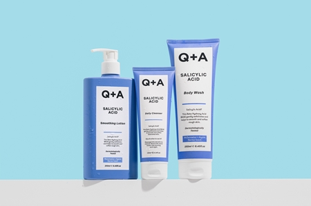 Q+A Salicylic Acid exfoliating cleansing gel for everyday use