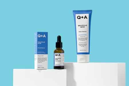 Q+A Salicylic Acid exfoliating cleansing gel for everyday use