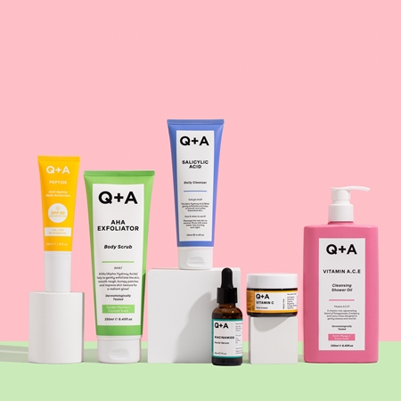 Q+A Salicylic Acid exfoliating cleansing gel for everyday use