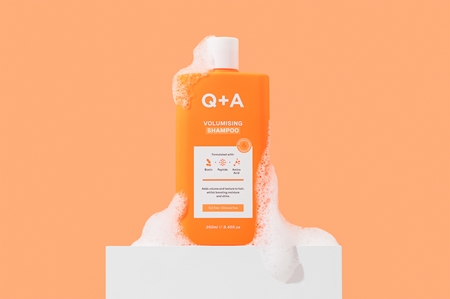 Q+A Voluminising shampoing volume