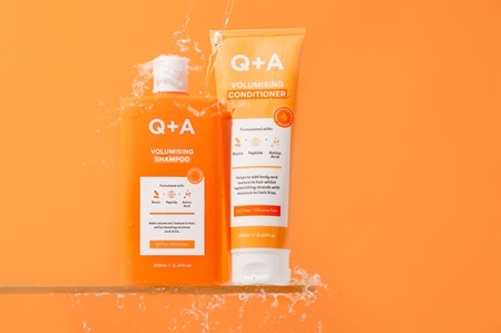 Q+A Voluminising shampoing volume