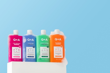 Q+A Voluminising shampoing volume