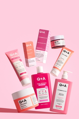 Q+A Curl Defining hydrating and curl defining shampoo