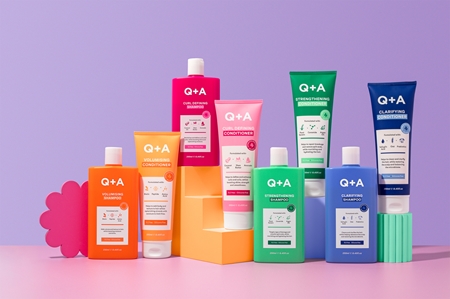Q+A Curl Defining hydrating and curl defining shampoo