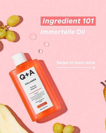 Q+A Collagen spevňujúci telový olej