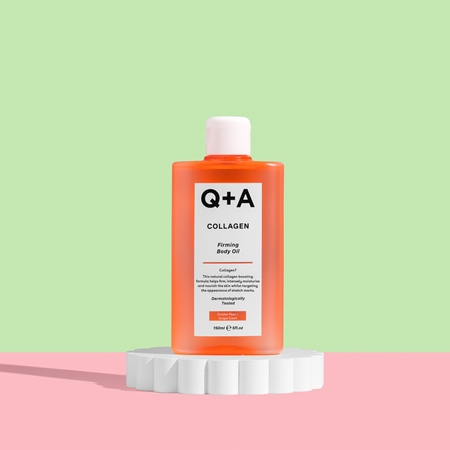 Q+A Collagen spevňujúci telový olej