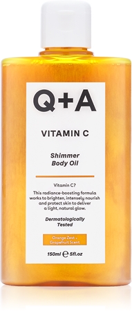 Q+A Vitamin C trblietavý olej na telo