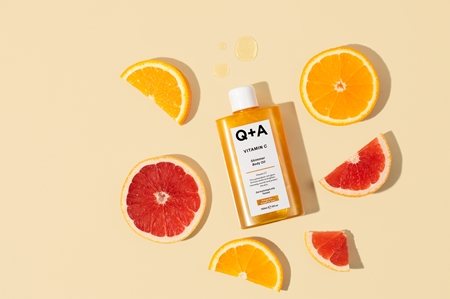 Q+A Vitamin C trblietavý olej na telo