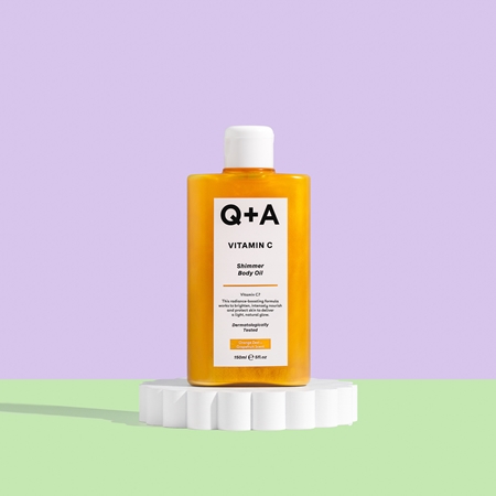 Q+A Vitamin C trblietavý olej na telo