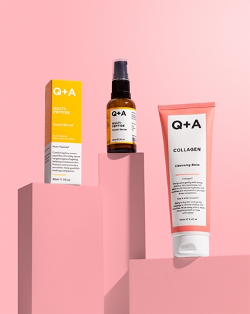 Q+A Collagen Makeup Removing Cleansing Balm with nourishing effect