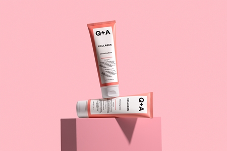 Q+A Collagen Makeup Removing Cleansing Balm with nourishing effect