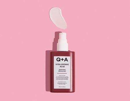 Q+A Hyaluronic Acid Light Moisturizing Cream for the face