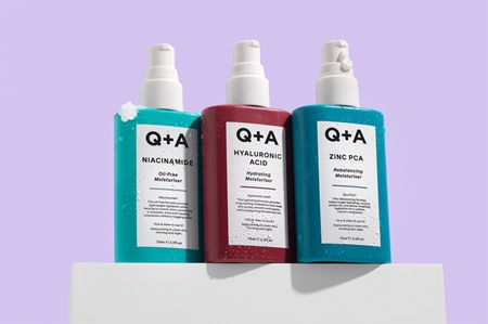 Q+A Hyaluronic Acid Light Moisturizing Cream for the face