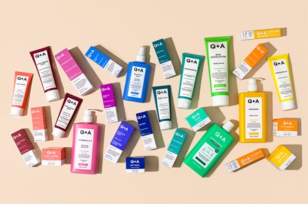 Q+A Hyaluronic Acid Light Moisturizing Cream for the face