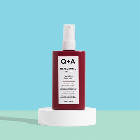 Q+A Hyaluronic Acid face mist for intensive hydration