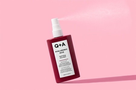Q+A Hyaluronic Acid face mist for intensive hydration