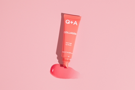 Q+A Collagen Tinted Lip Balm with moisturising effect