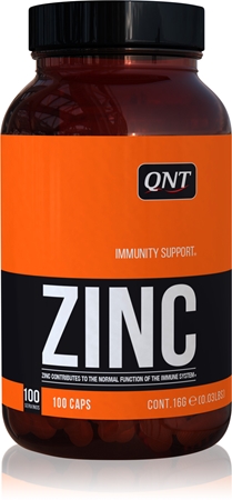 QNT Zinc capsules pour soutenir le système immunitaire