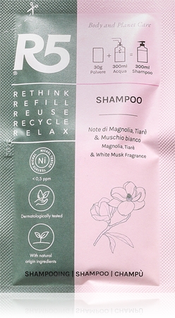 R5 Shampoo da Riattivare champô para cabelo
