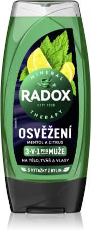 Radox Men Feel Strong sprchový gel a šampon 2 v 1