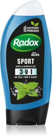 Radox Men Feel Sporty Duschtvål och schampo 2-i-1