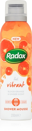 Radox Feel Vibrant пяна-грижа за душ