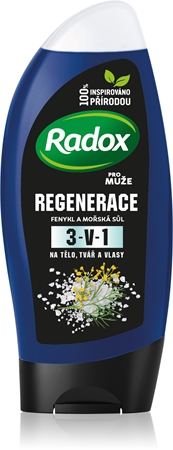 Radox Men Fresh Duschtvål och schampo 2-i-1 för män