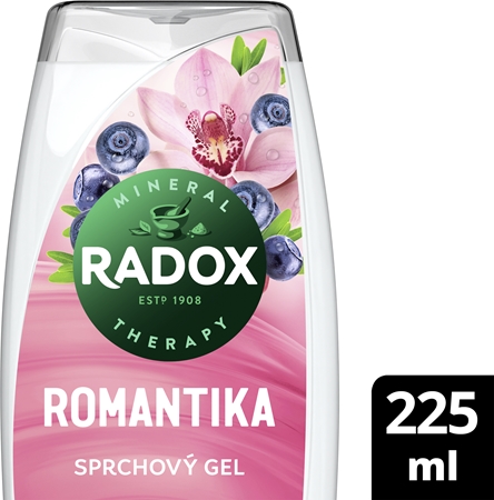Radox Romantic Orchid & Blueberry finom tusolókrém