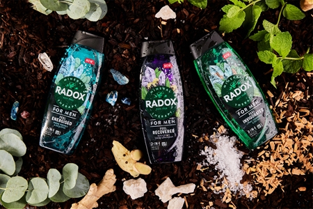 Radox Feel Invigorated Body Wash for Men 2-in-1
