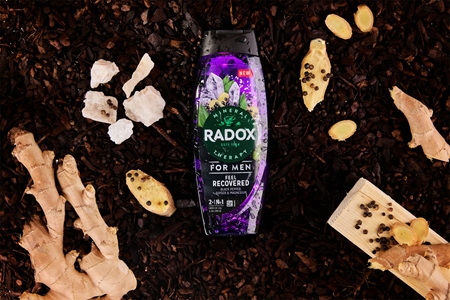 Radox Feel Recovered Body Wash for Men 2-in-1