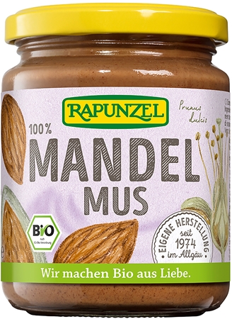 Rapunzel Mandelmus BIO 100 % orechový krém z mandlí