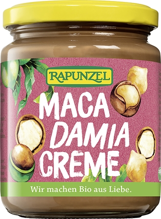 Rapunzel Macadamia Creme BIO Nussaufstrich mit Kakao