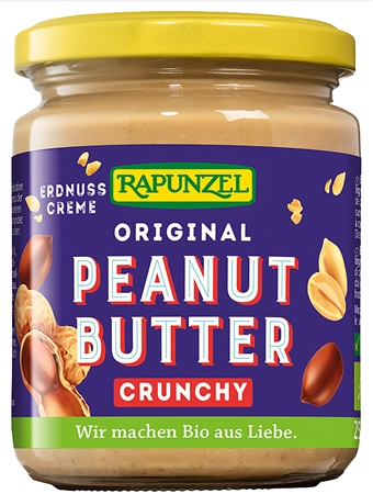 Rapunzel Peanut Butter Crunchy BIO ořechová pomazánka