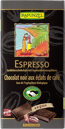 Rapunzel Espresso BIO Bitterschokolade mit Kaffee