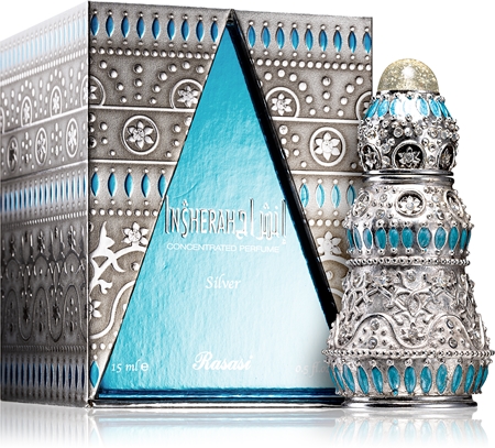 Rasasi Insherah Silver huile parfumée mixte