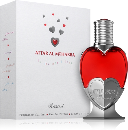Rasasi Attar Al Mohabba Female Eau de Parfum for women