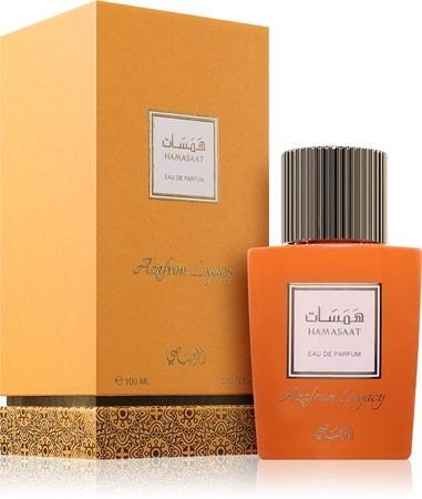Rasasi Hamasaat Azafron Legacy eau de parfum unisex